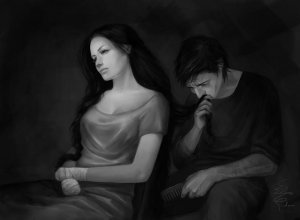 1600x1176_15233_Beloved_2d_figurative_girl_woman_portrait_sad_picture_image_digital_art